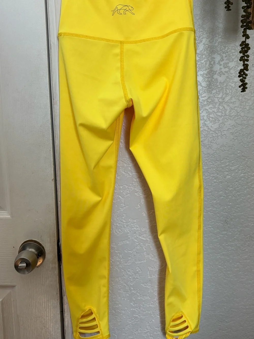 Tiger Friday ' Bright Yellow High-Waist Pocket Leggings